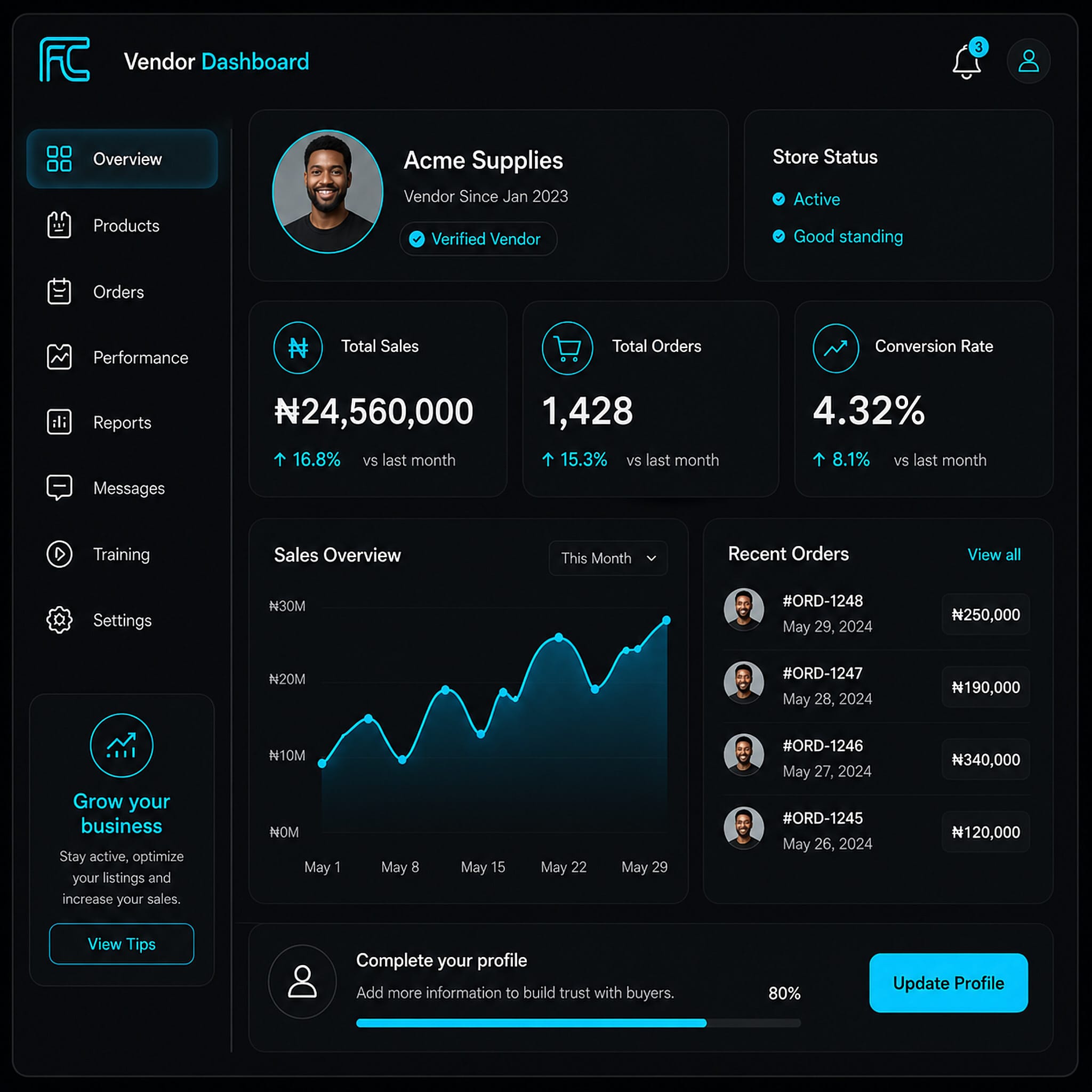 vendordashboard
